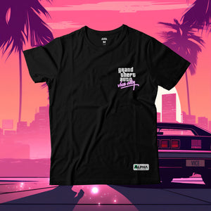 Vice City  | GTA  | Front & Back Printed T-shirt