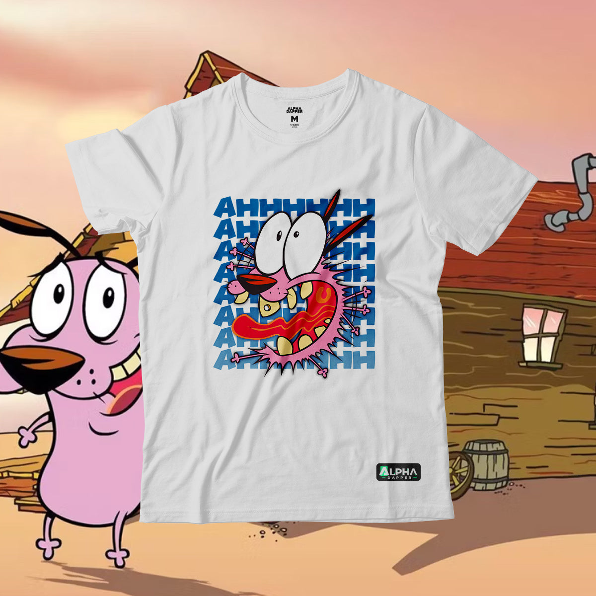 Courage  | Courage Cowardly Dog | T-shirt